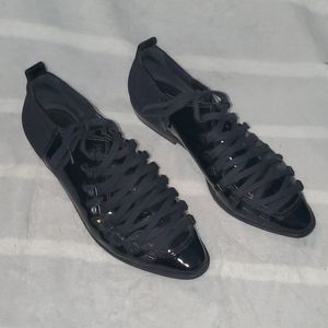 ATELJE 71 Black patent shoe